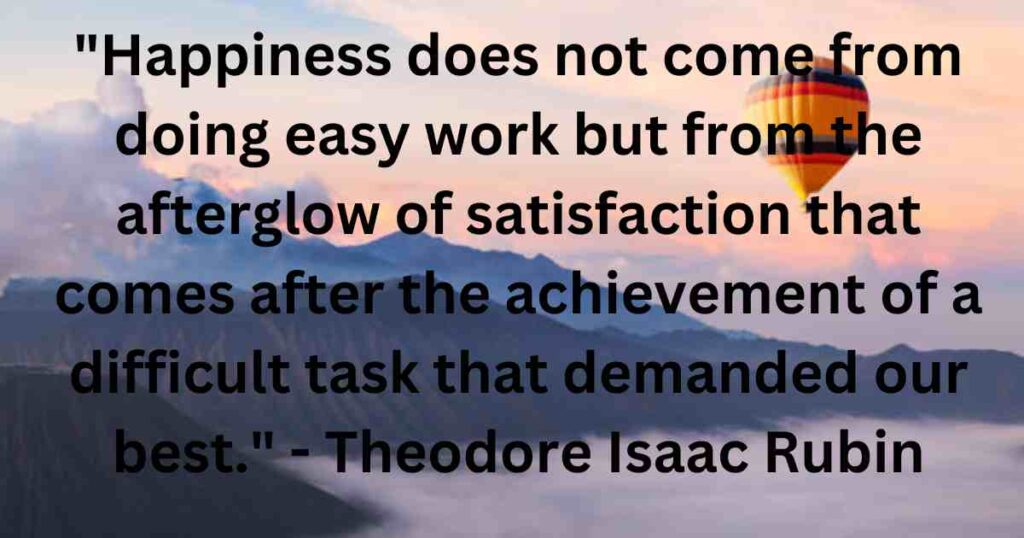 Theodore Isaac Rubin's solopreneur quote to staying motivated.